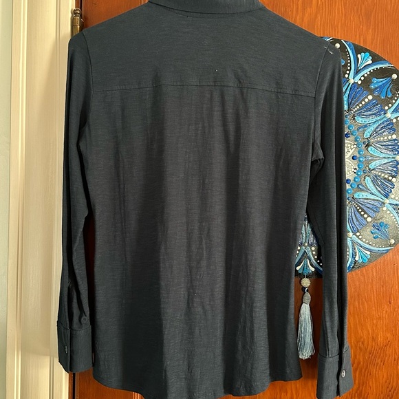 NWTO Theory Navy Blue Shirt, Small - Picture 2 of 3